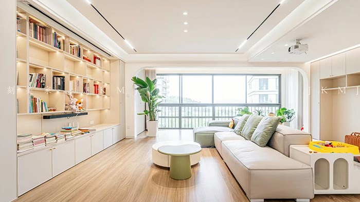 湖南長沙-江山玖樾-150m²現(xiàn)代奶油·全屋整裝